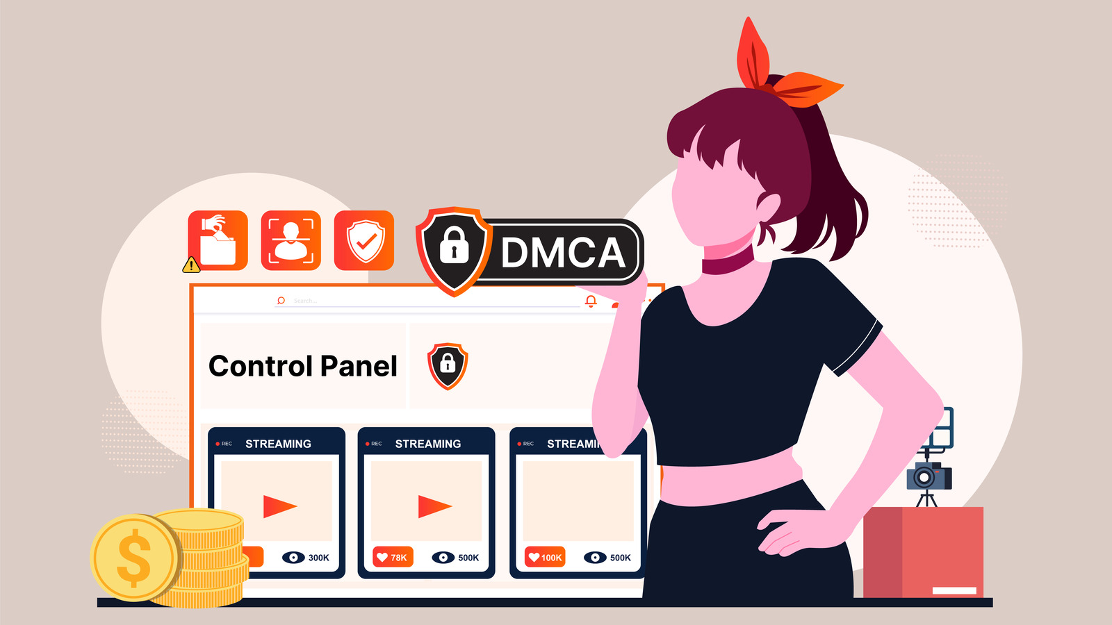 Safeguard Your Creative Expression: The Importance of DMCA Protection for Webcam Models