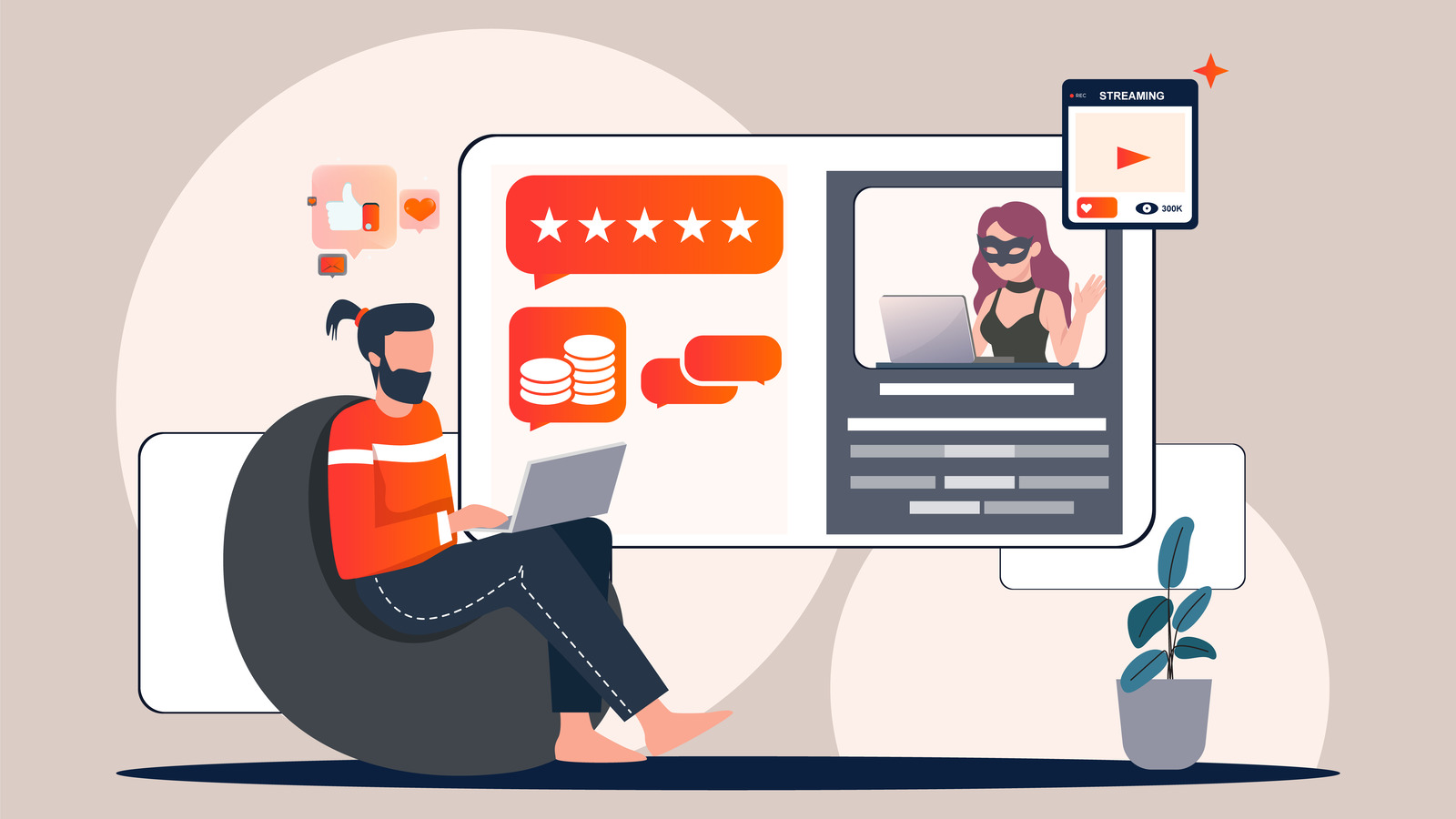 Transforming Viewer Feedback into Increased Webcam Tips